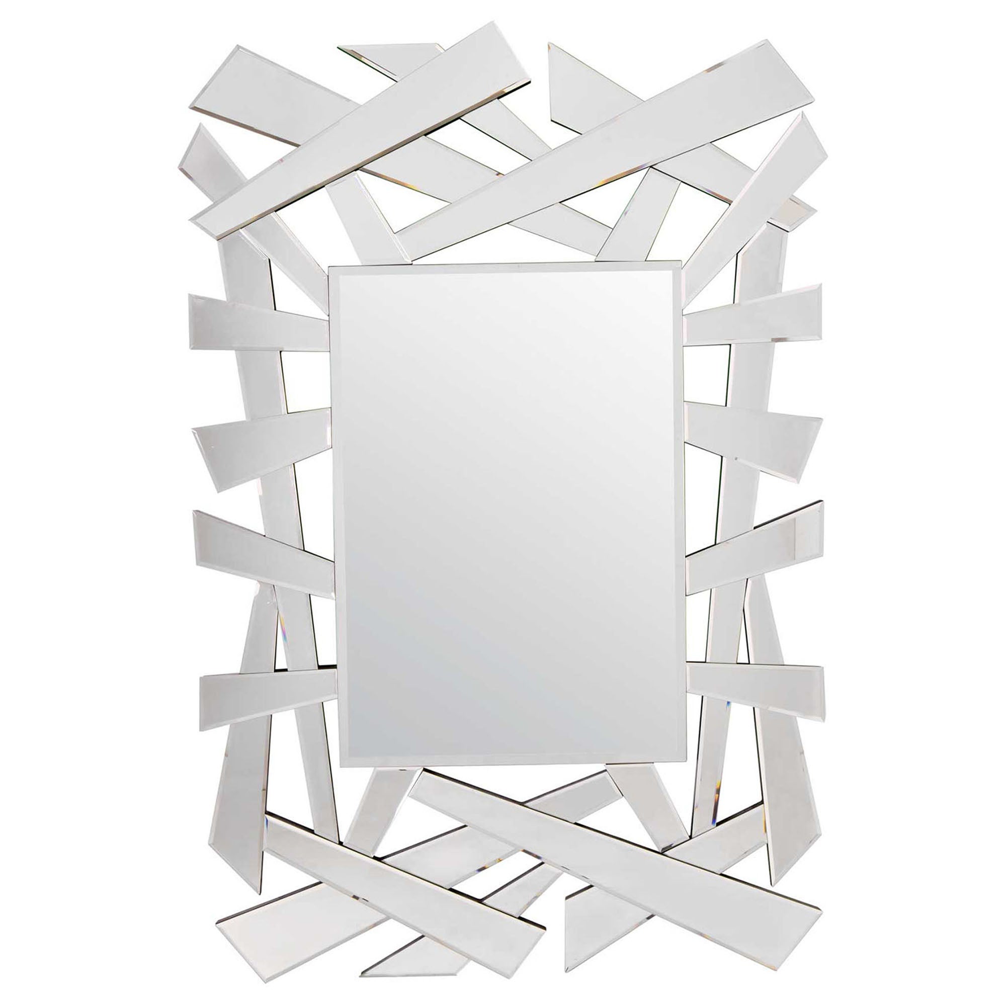 Surrey Abstract Rectangle Wall Mirror