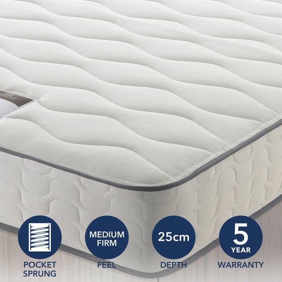 Silentnight 800 deals mirapocket memory mattress