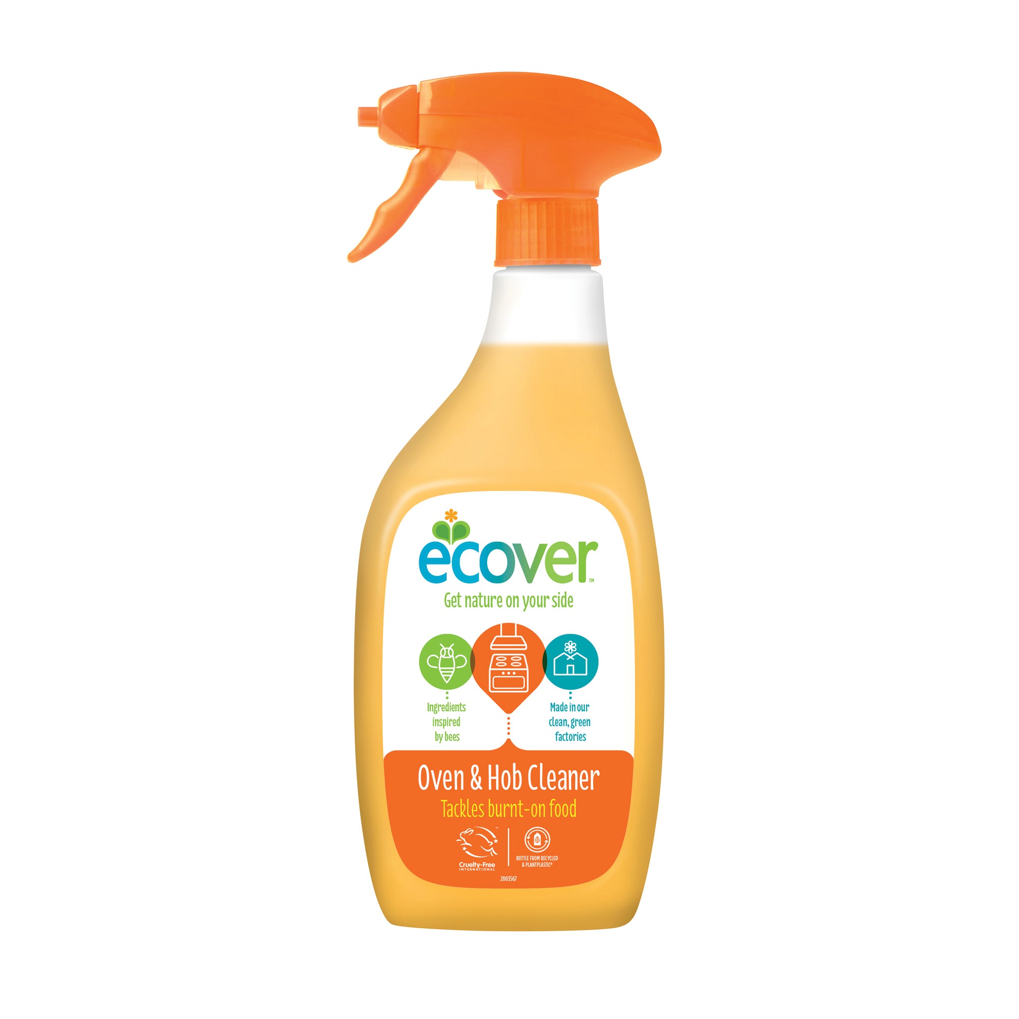 Ecover 05l Oven Hob Spray Cleaner Orange