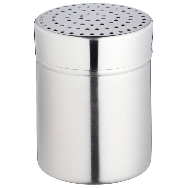Kitchen Craft Stainless Steel Cocoa Shaker Silver
