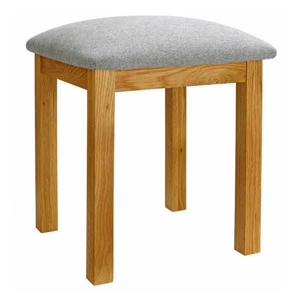 Woburn Oak Dressing Table Stool Natural