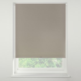 Swish Taupe Cordless Blackout Roller Blind
