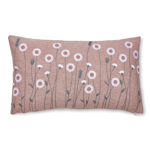 Homestead Scandi Floral Cushion Blush