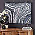 Large Marble Canvas Grey