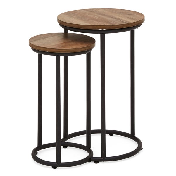 Fulton Nest Of Tables Dunelm, Round Nest Of Tables