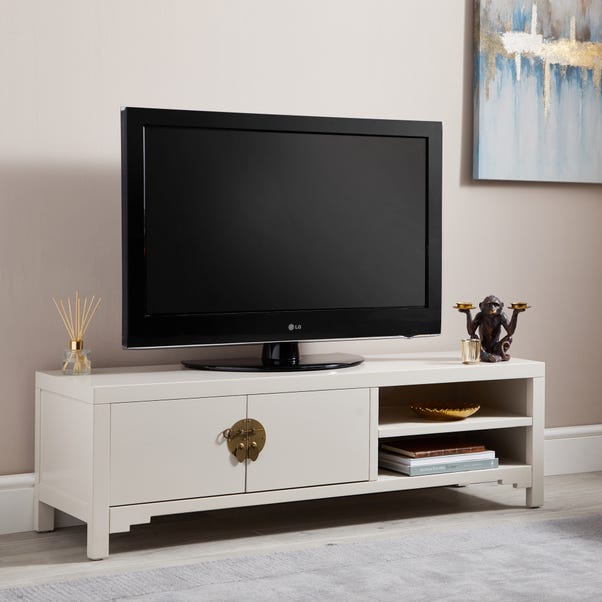 Hanna Oyster Wide TV Stand