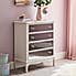 Palais Mirrored Ivory 4 Drawer Chest