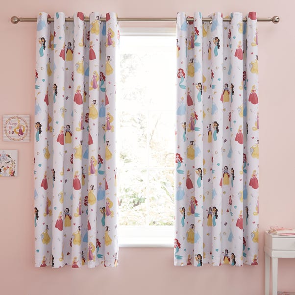 Disney Princess Blackout Eyelet Curtains Dunelm