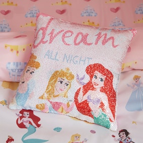 Disney Princess Sequin Cushion