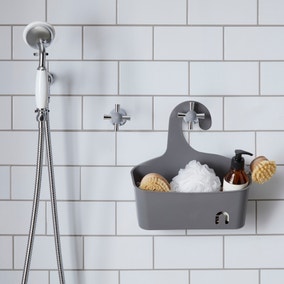 Grey Large Shower Caddy