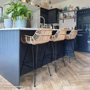 Nirvana Counter Height Stool- Rattan