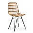Pax Set of 2 Rattan Dining Chairs Natural