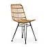 Pax Set of 2 Dining Chairs, Rattan Pax Natural