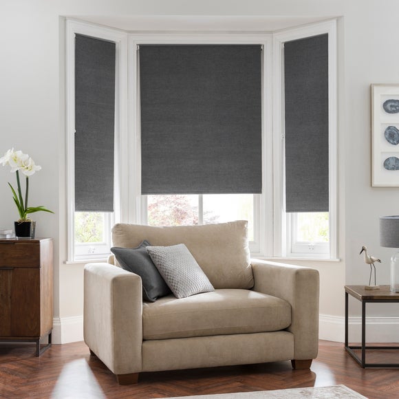 blackout linen blinds