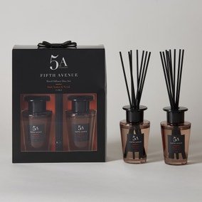 5A Fifth Avenue Set of 2 Neroli and Amber Diffusers