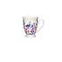 Floral Butterfly Footed Mug Blue