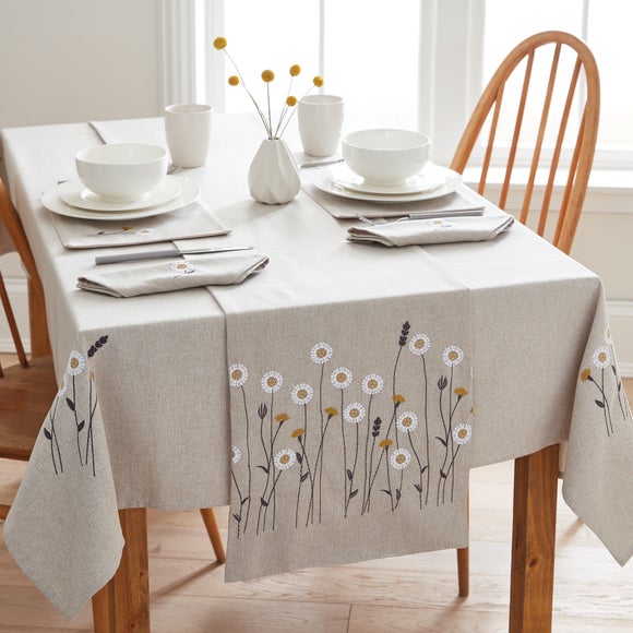 dunelm round tablecloths