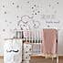 Tiny But Mighty Wall Stickers Grey