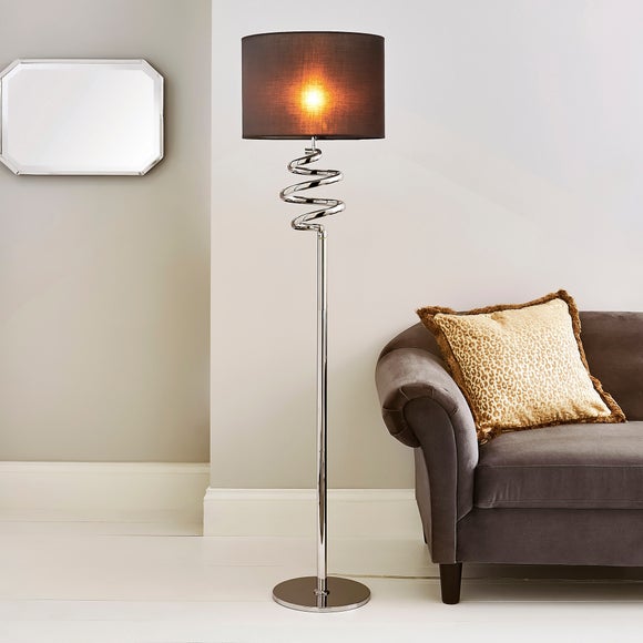 dunelm ochre floor lamp