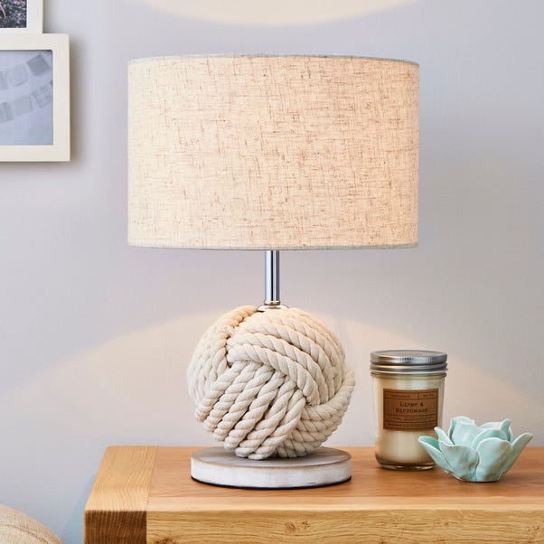Lina Rope Table Lamp Dunelm, Dunelm Mill Table Lamp Shades Only