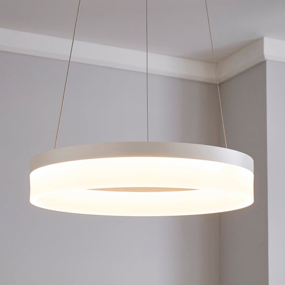 white ceiling light fitting