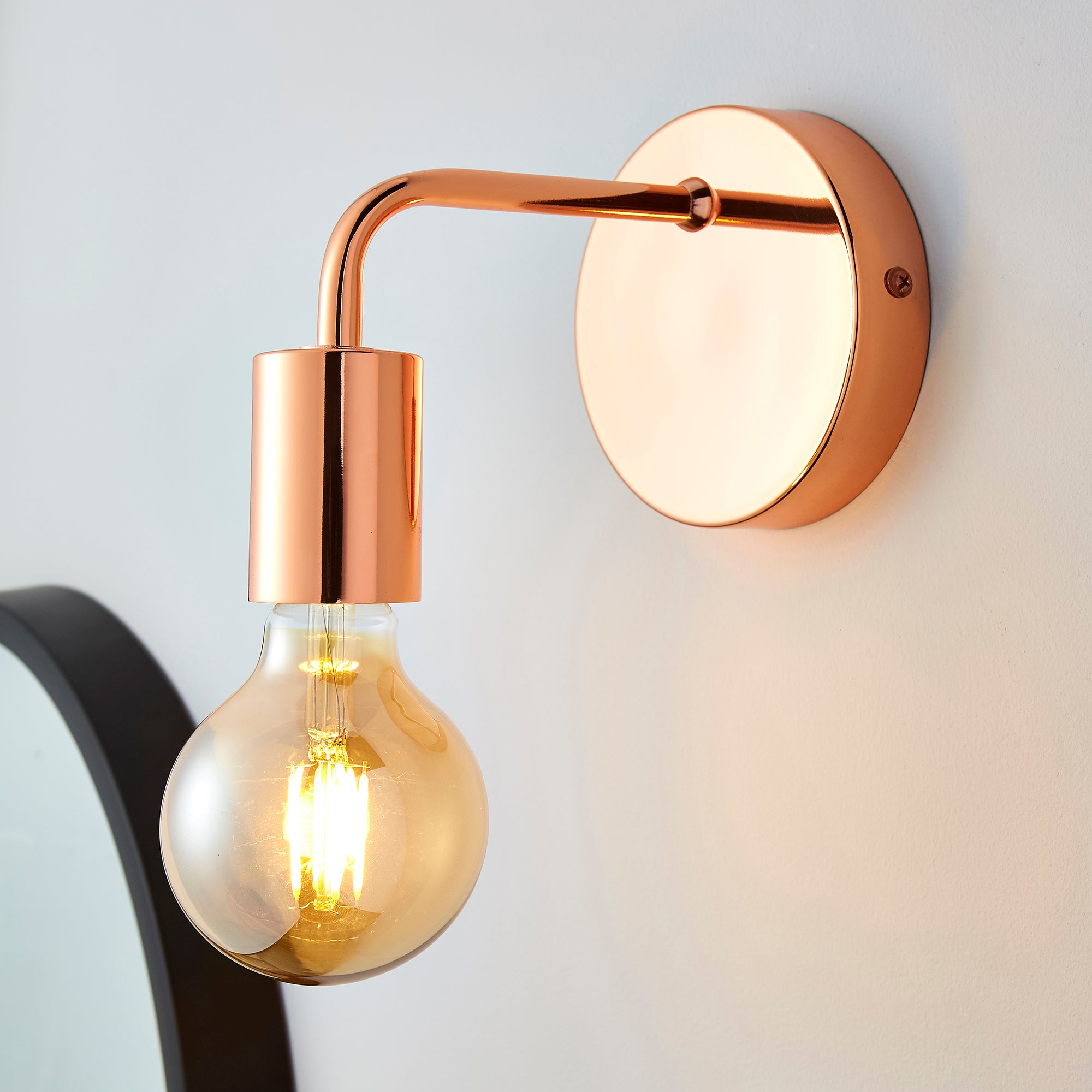 Adonis Copper Wall Light