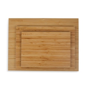 Set of 3 Bamboo Chopping Boards
