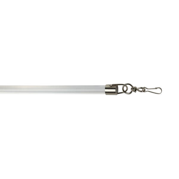 Transpa Acrylic Curtain Draw Rods Dunelm Transpa Acrylic Curtain Draw Rods, Clear Curtain Rods