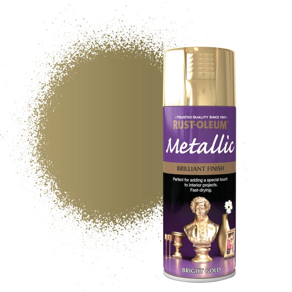 Rustoleum metallic gold sale spray paint