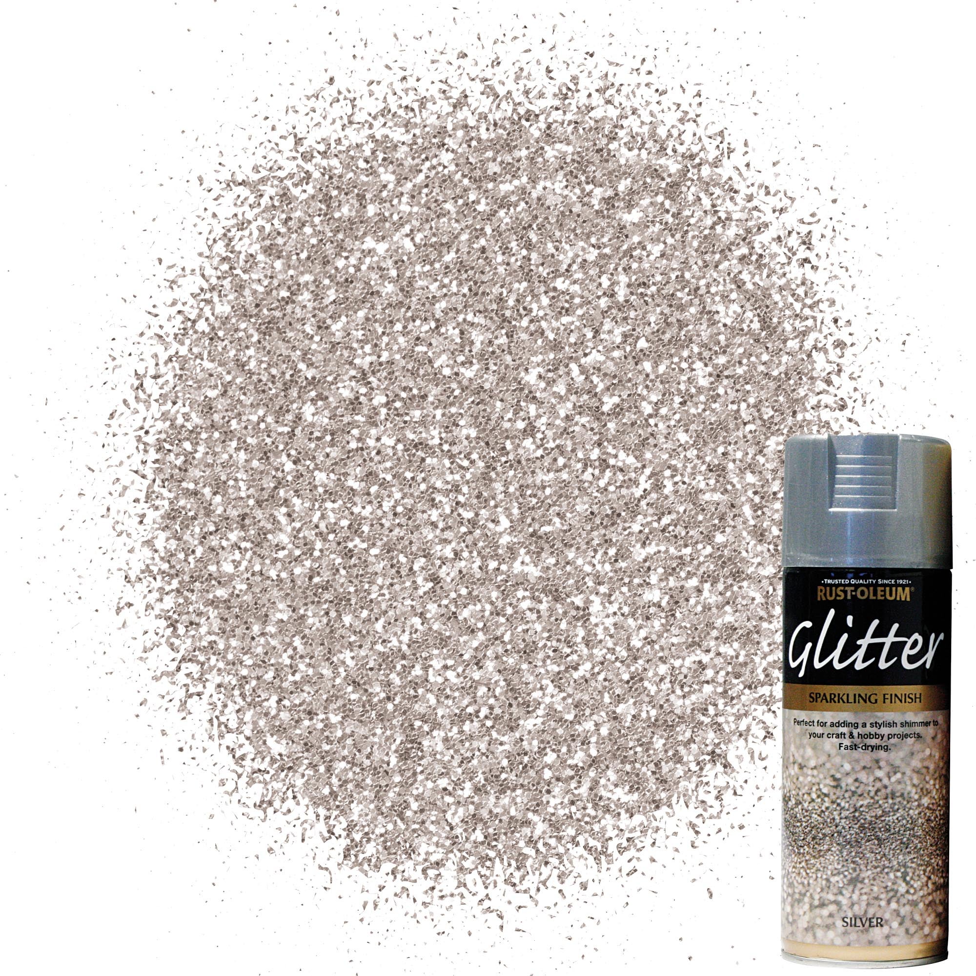 Rust-Oleum Silver Glitter Spray Paint