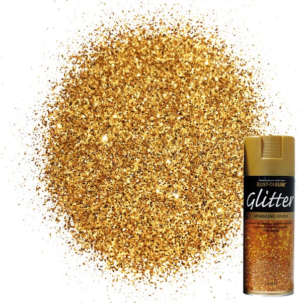 Rust-Oleum Gold Glitter Spray Paint image 1 of 6