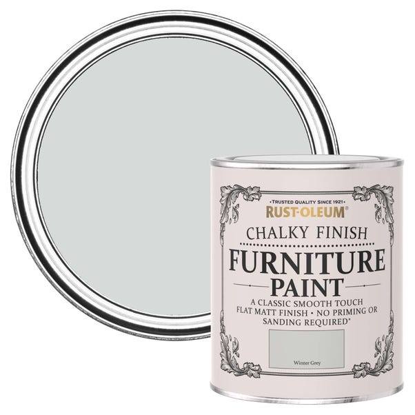 Rust-Oleum Winter Grey Matt Furniture Paint  undefined