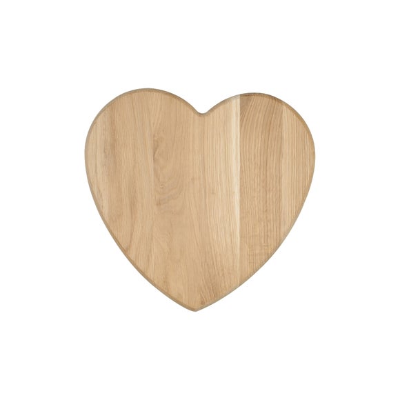 Heart on sale chopping board