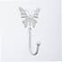 Butterfly Curtain Hooks White