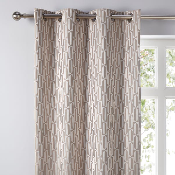 Esme Gold Jacquard Eyelet Curtains Dunelm Esme Gold Jacquard Eyelet Curtains Dunelm, Beige And Gold Curtains