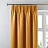 Jennings Ochre Thermal Pencil Pleat Curtains  undefined