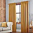 Jennings Ochre Thermal Pencil Pleat Curtains  undefined