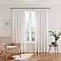 Vermont White Pencil Pleat Curtains  undefined