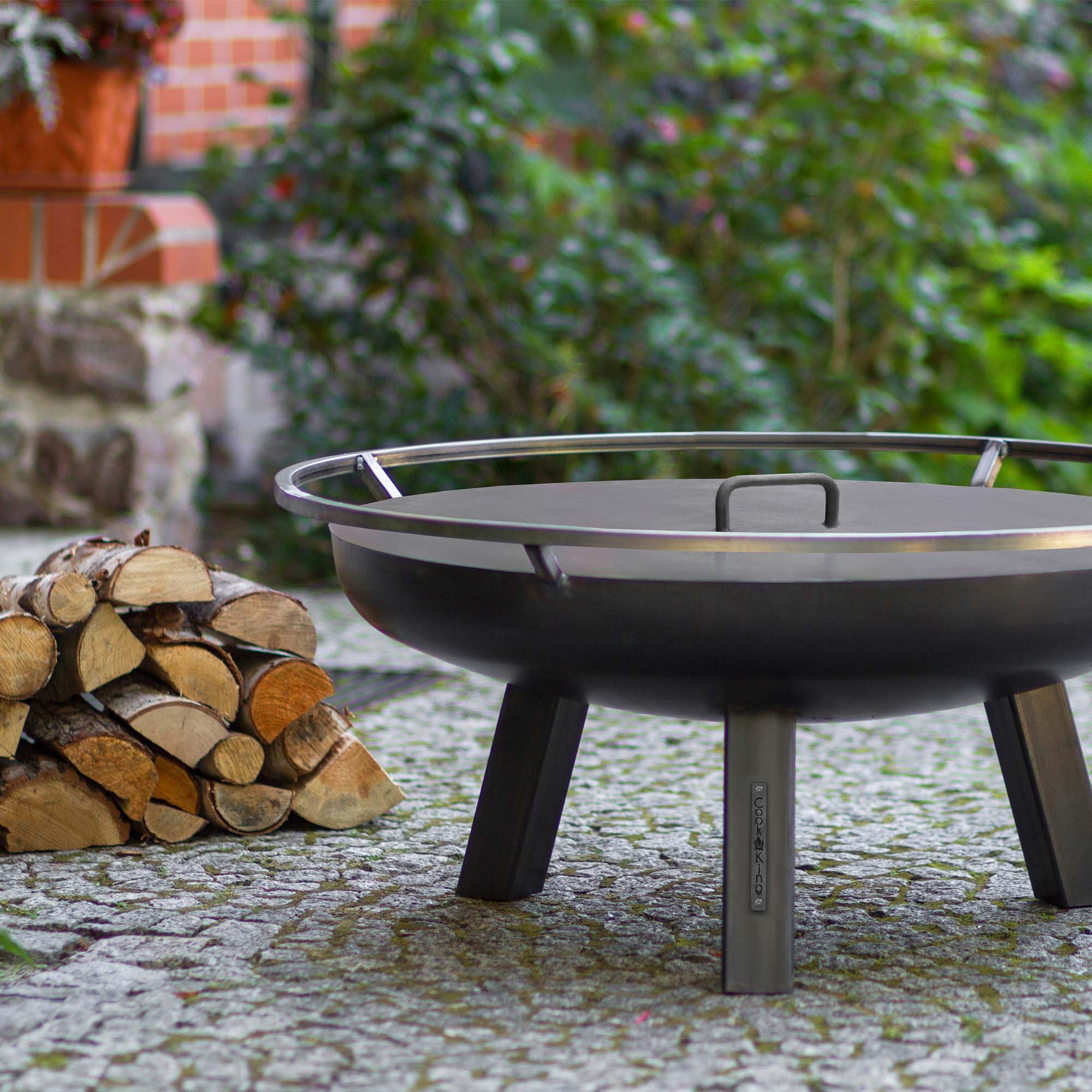 Cook King Porto 80cm Fire Bowl | Dunelm