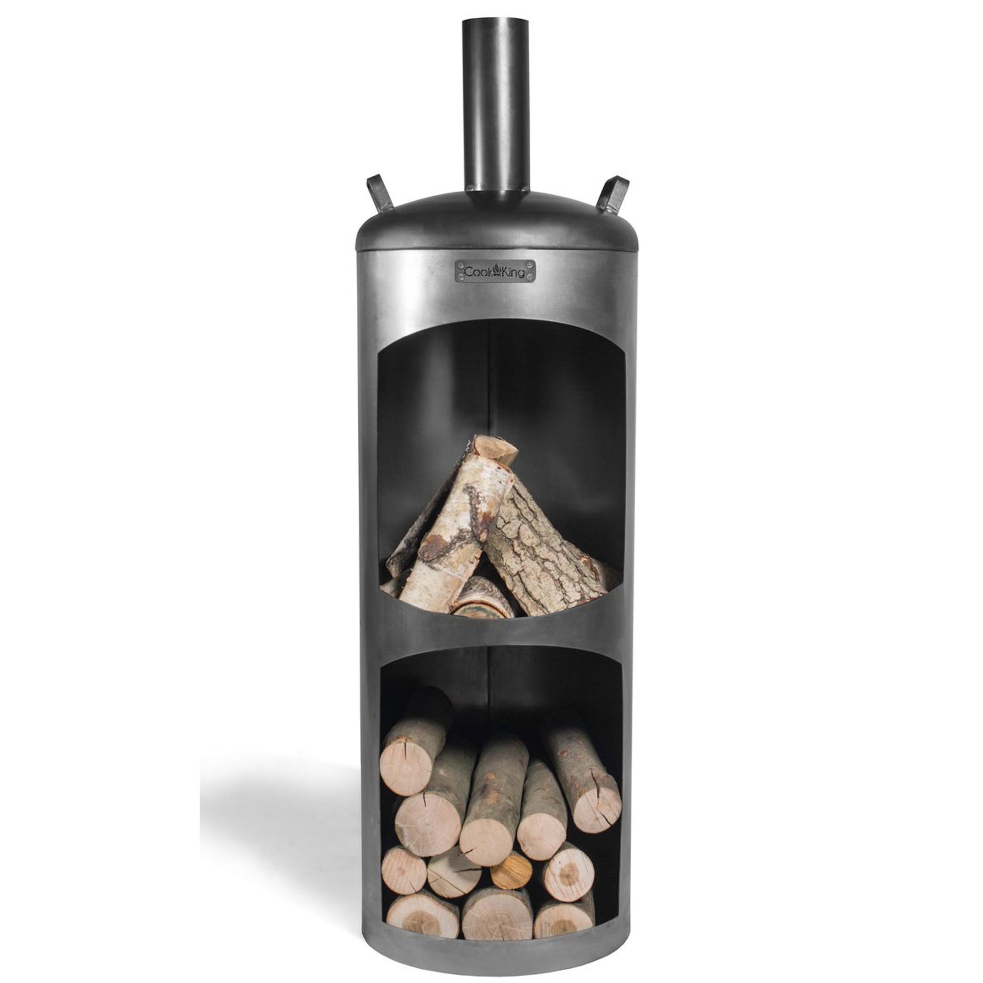 Faro Stove with Log Store