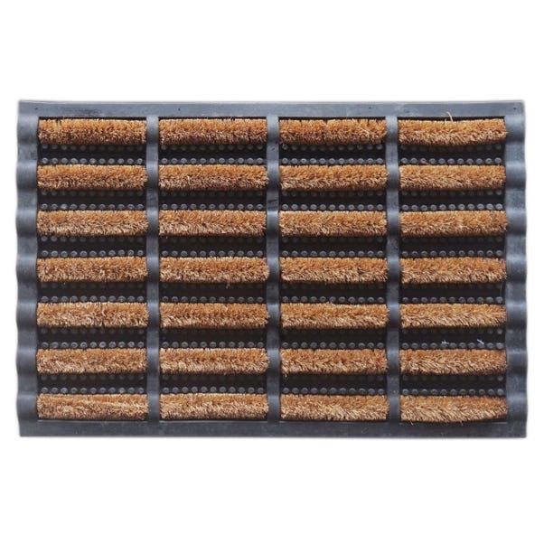 Coir Boot Scraper Doormat Natural