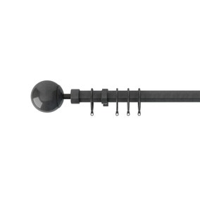 Oslo Extendable Metal Curtain Pole with Rings