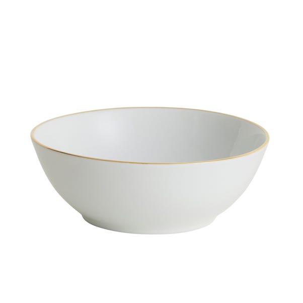 Gold Band Porcelain Cereal Bowl image 1 of 1