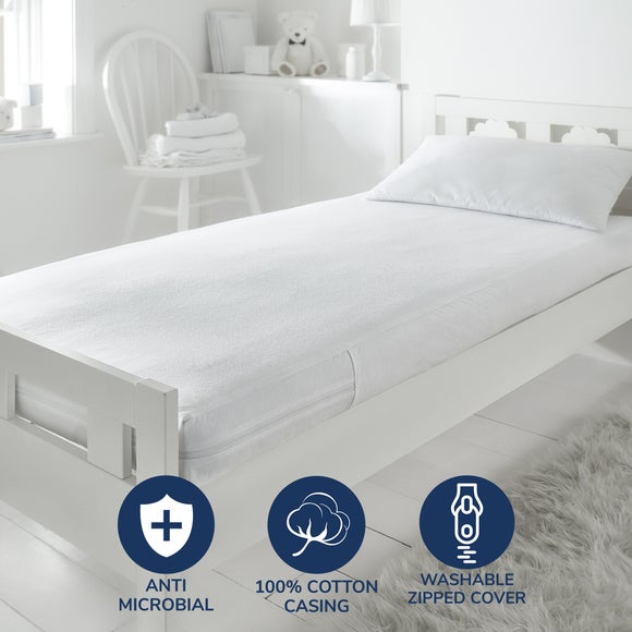 dunelm cot mattress protector