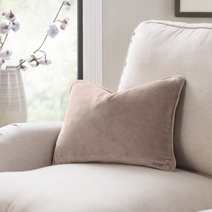 Clara Cotton Velvet Rectangle Cushion