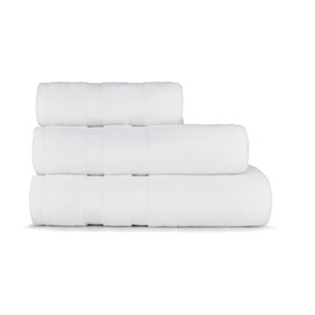 Micro-Fresh Antibacterial White Towel