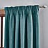 Jennings Peacock Thermal Pencil Pleat Curtains  undefined