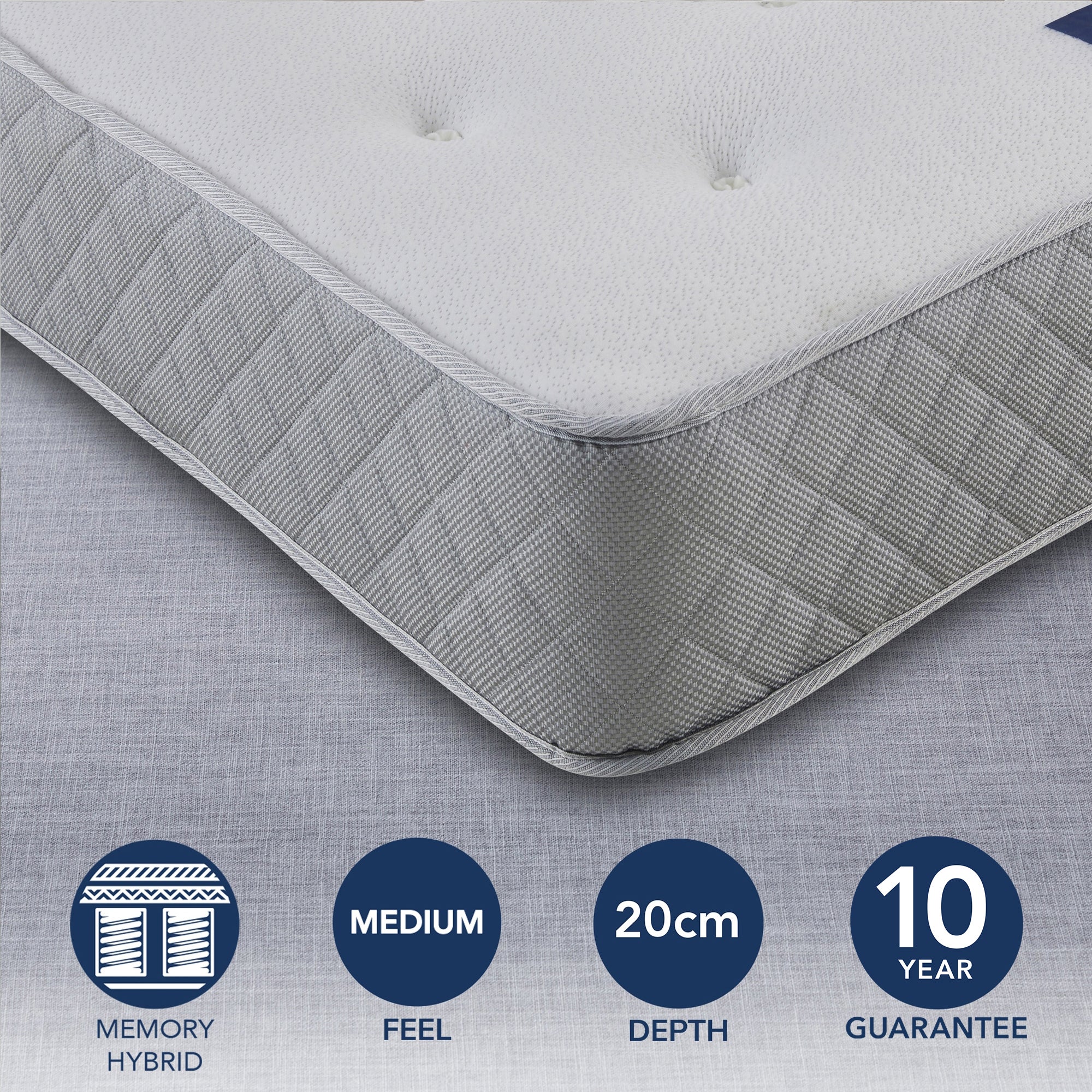 Fogarty Memory Coil Mattress | Dunelm