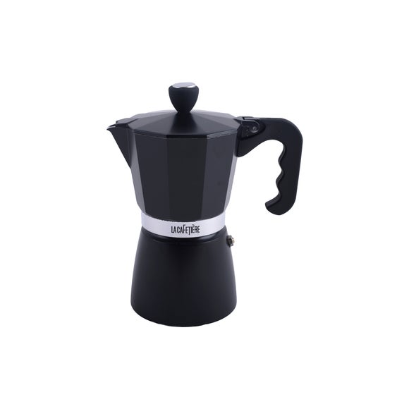 LA CAFETIERE Black 6 Cup Classic ESPRESSO COFFEE MAKER Percolator 