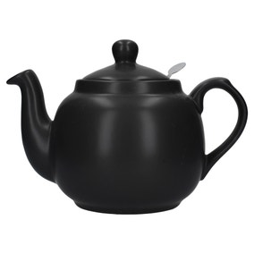 London Pottery Matt Black Farmhouse Teapot